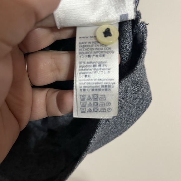 Tommy Hilfiger Size 3XL Royal Blue Polo With Navy Blue Collar Hilfiger Crest - Picture 5 of 9